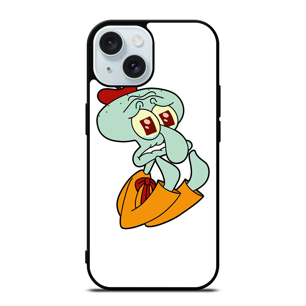 SQUIDWARD CARTOON iPhone 15 Case Cover