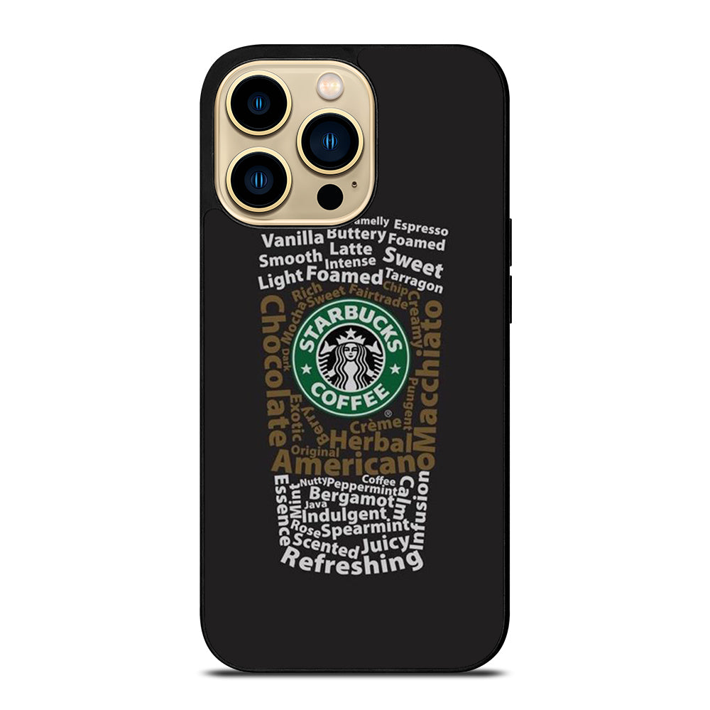 STARBUCKS COFFEE QUOTE 3 iPhone 14 Pro Max Case Cover
