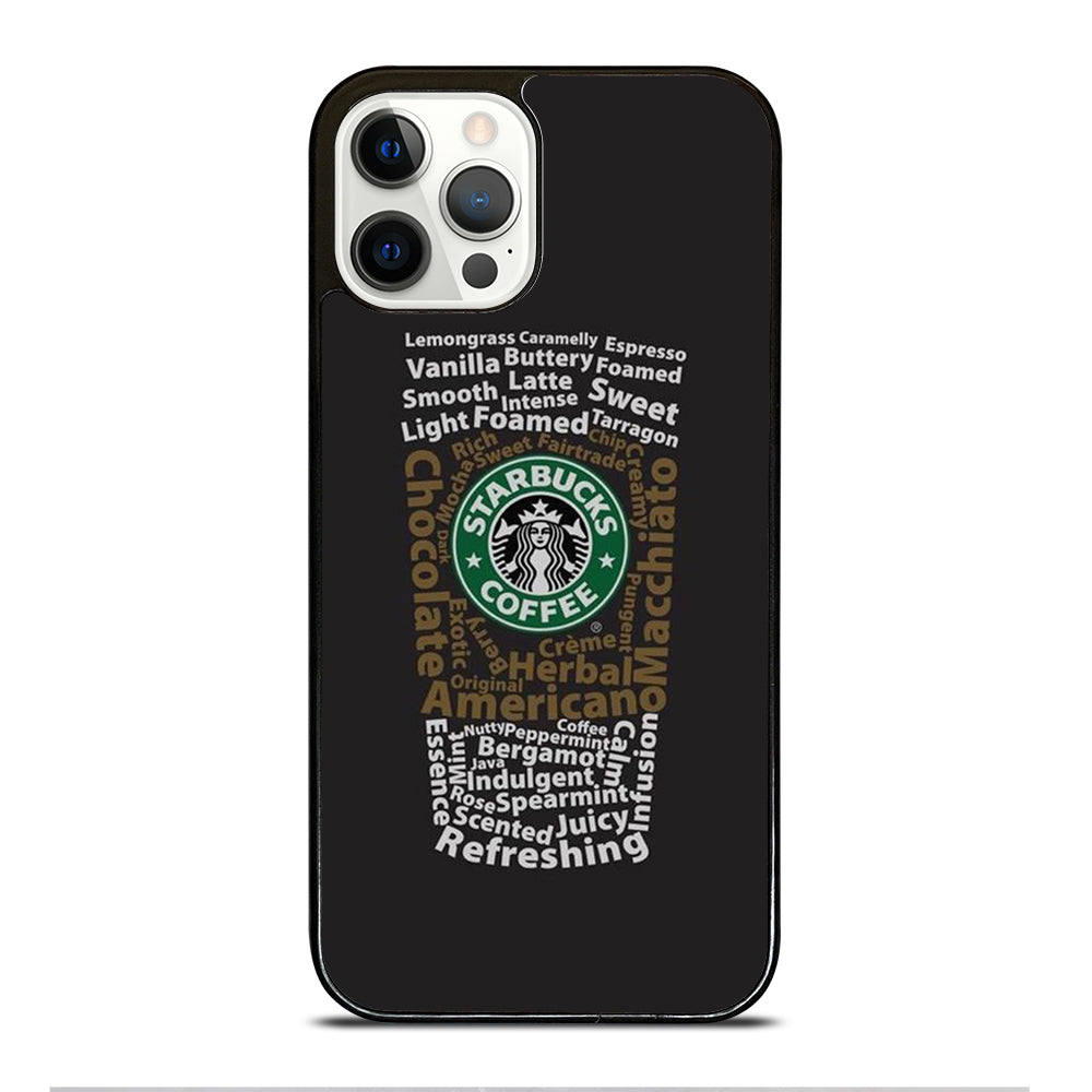STARBUCKS COFFEE QUOTE 3 iPhone 12 Pro Case Cover