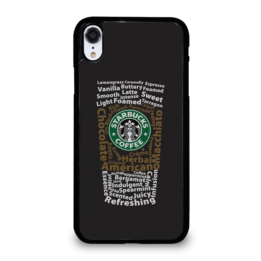 STARBUCKS COFFEE QUOTE 3 iPhone XR Case Cover