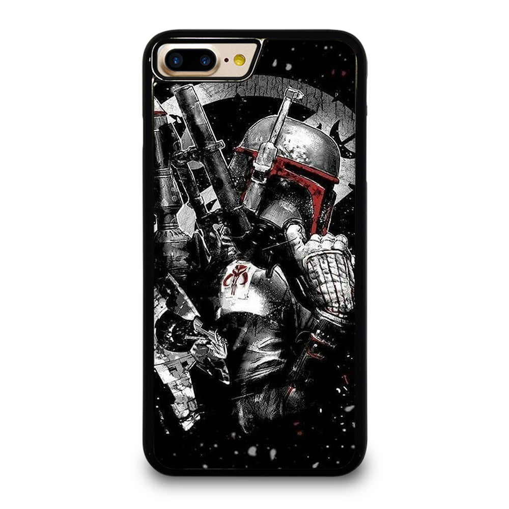 STAR WARS BOBA FETT MANDALORIAN ART 2 iPhone 7 / 8 Plus Case Cover