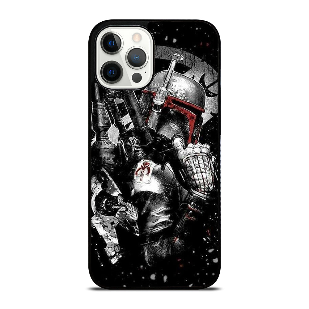 STAR WARS BOBA FETT MANDALORIAN ART 2 iPhone 12 Pro Max Case Cover
