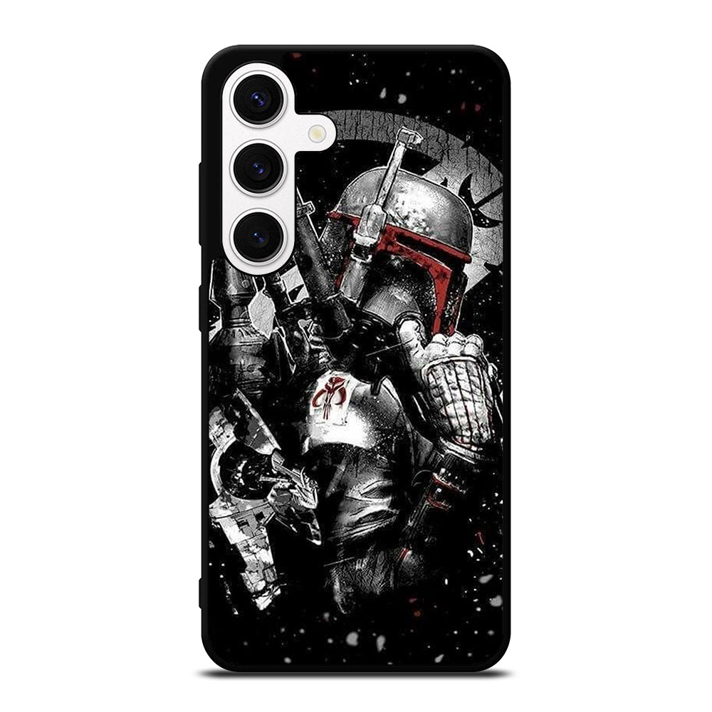 STAR WARS BOBA FETT MANDALORIAN ART 2 Samsung Galaxy S24 Case Cover