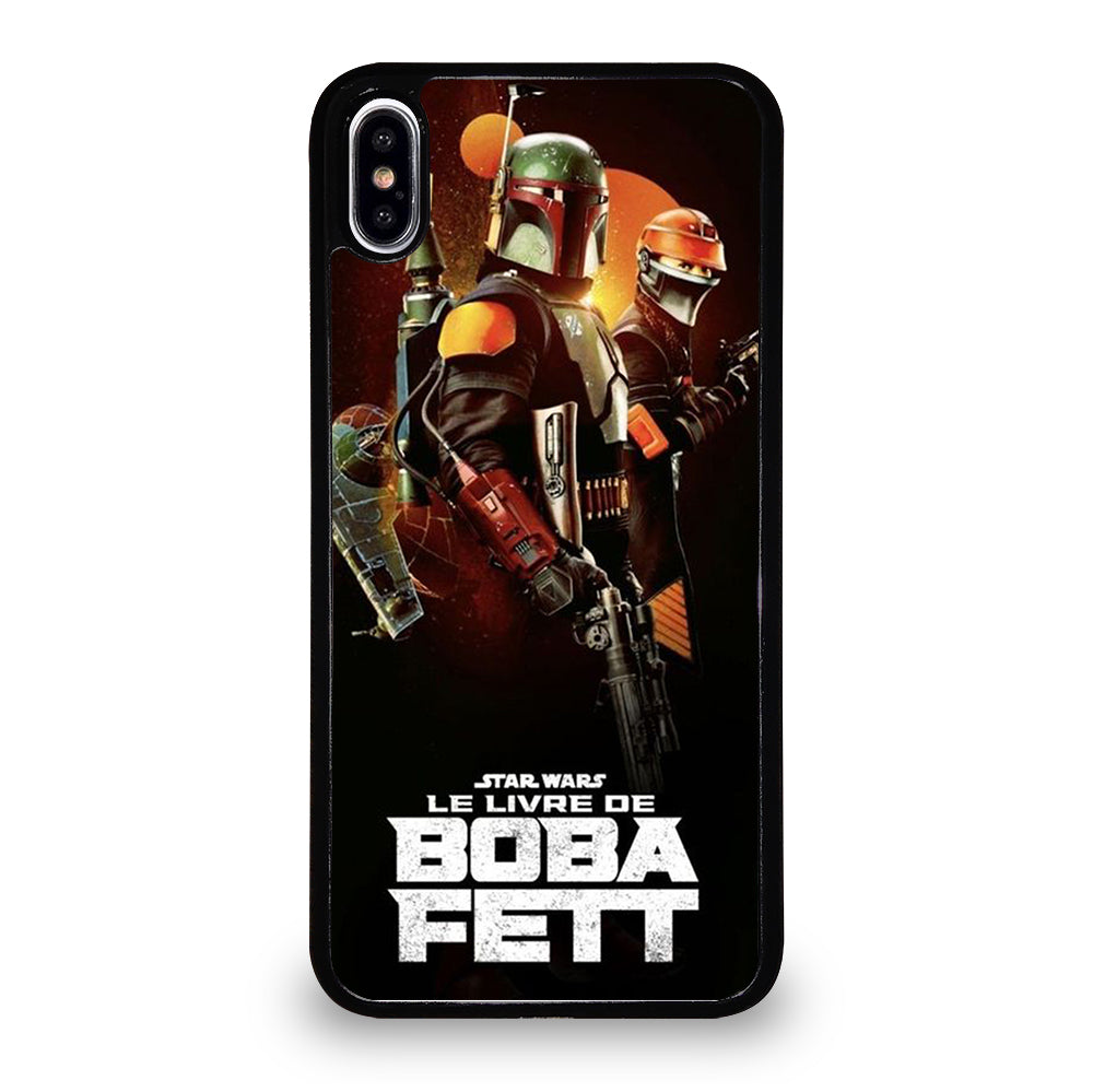 STAR WARS BOBA FETT MANDALORIAN POSTER iPhone XS Max Case Cover