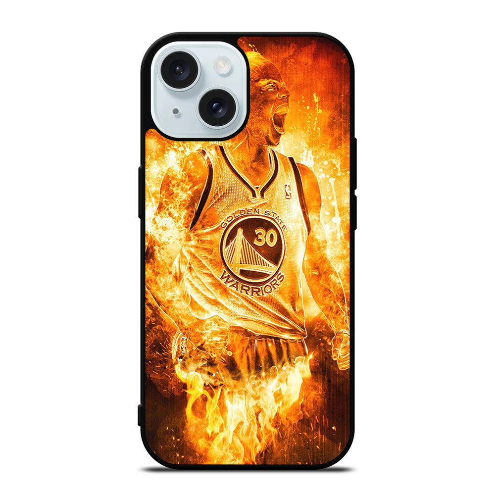 STEPHEN CURRY FLAME iPhone 15 Case Cover