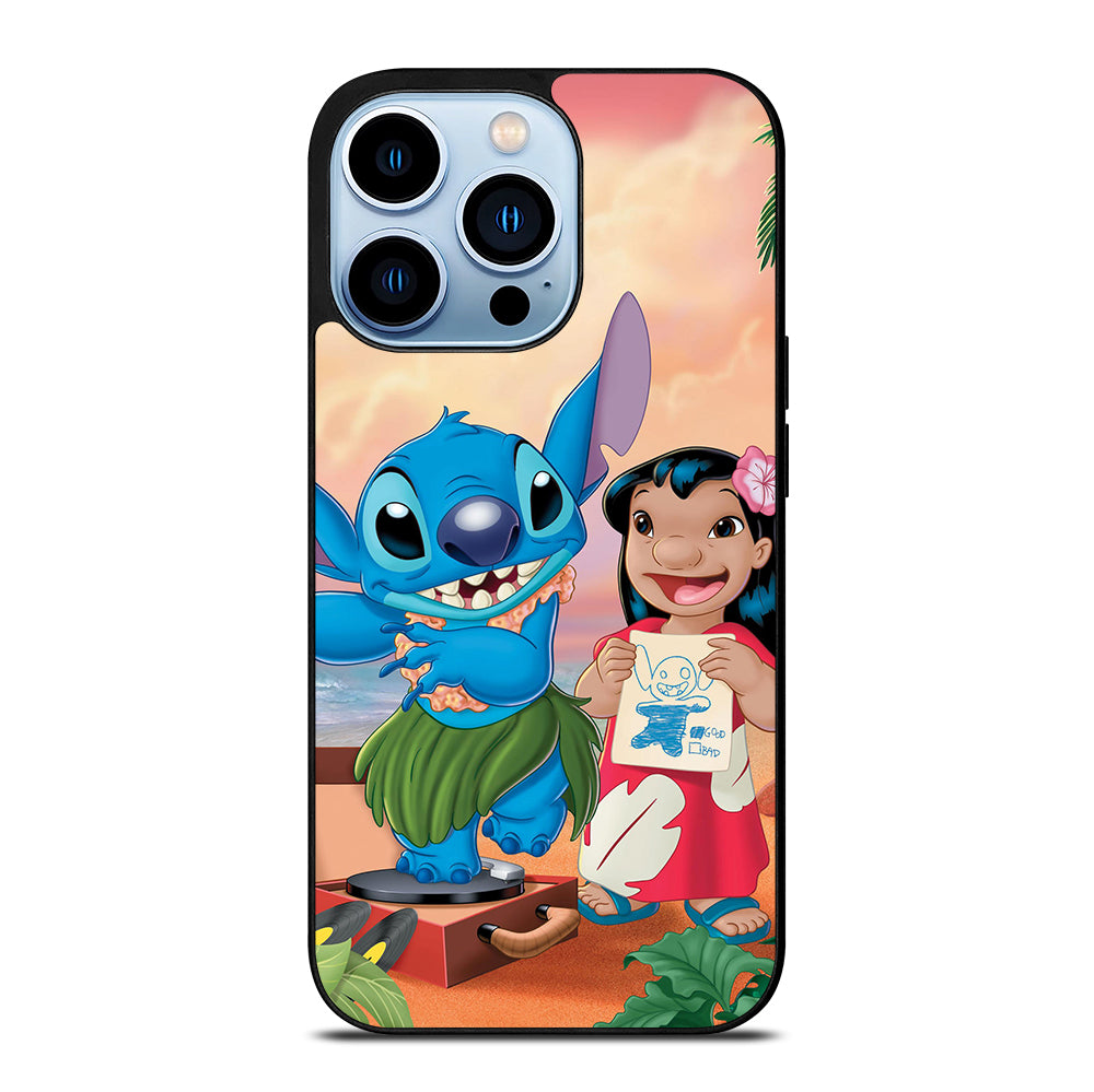 STITCH AND LILO FRIENDS CARTOON 3 iPhone 13 Pro Max Case Cover