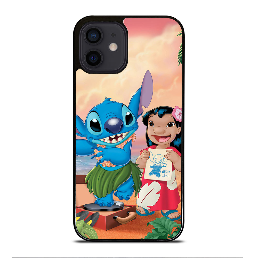 STITCH AND LILO FRIENDS CARTOON 3 iPhone 12 Mini Case Cover