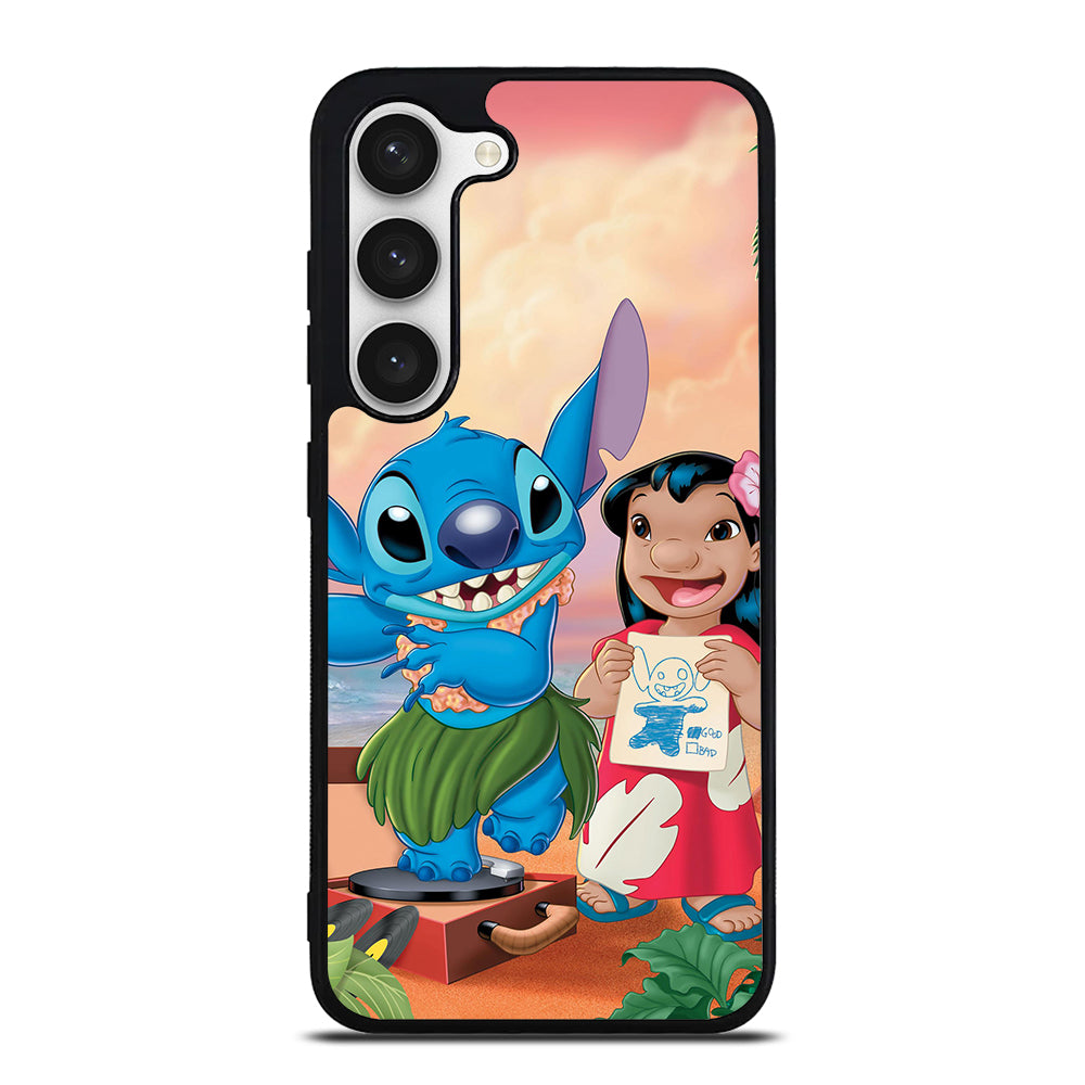 STITCH AND LILO FRIENDS CARTOON 3 Samsung Galaxy S23 Case Cover