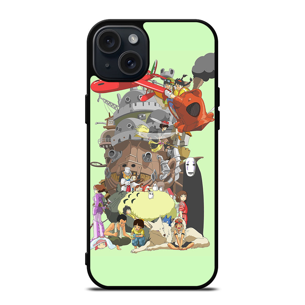STUDIO GHIBLI ANIME 3 iPhone 15 Plus Case Cover