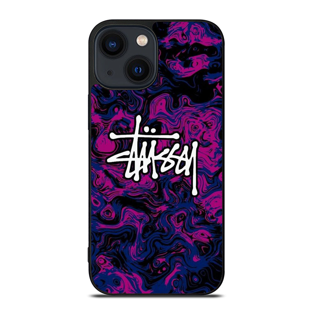 STUSSY ART LOGO iPhone 14 Plus Case Cover