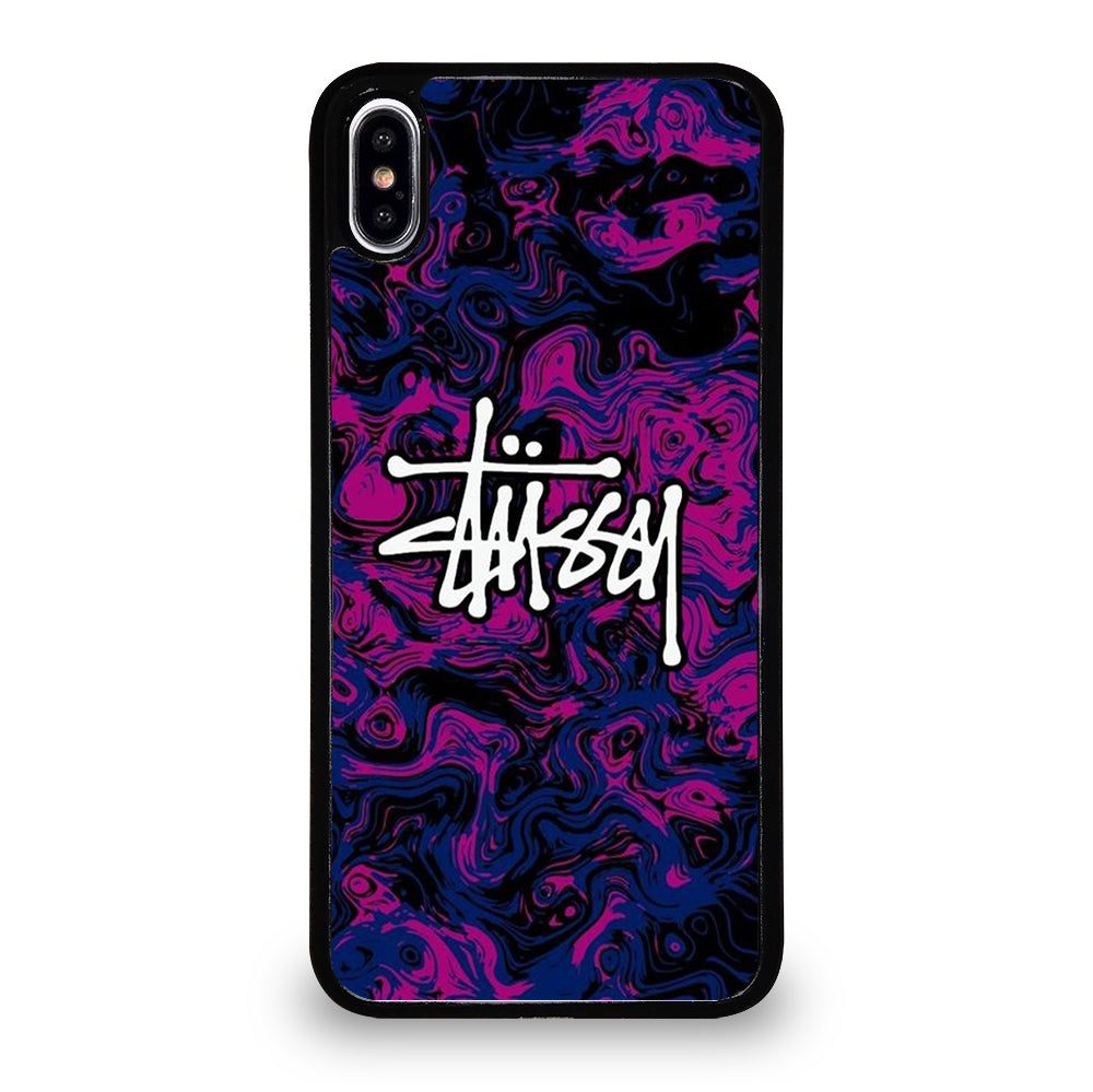 STUSSY ART LOGO iPhone XS Max Case Cover