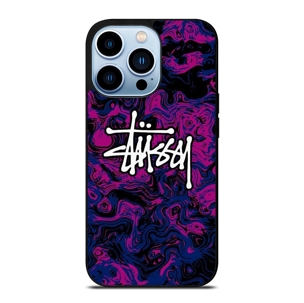 STUSSY ART LOGO iPhone 13 Pro Max Case Cover