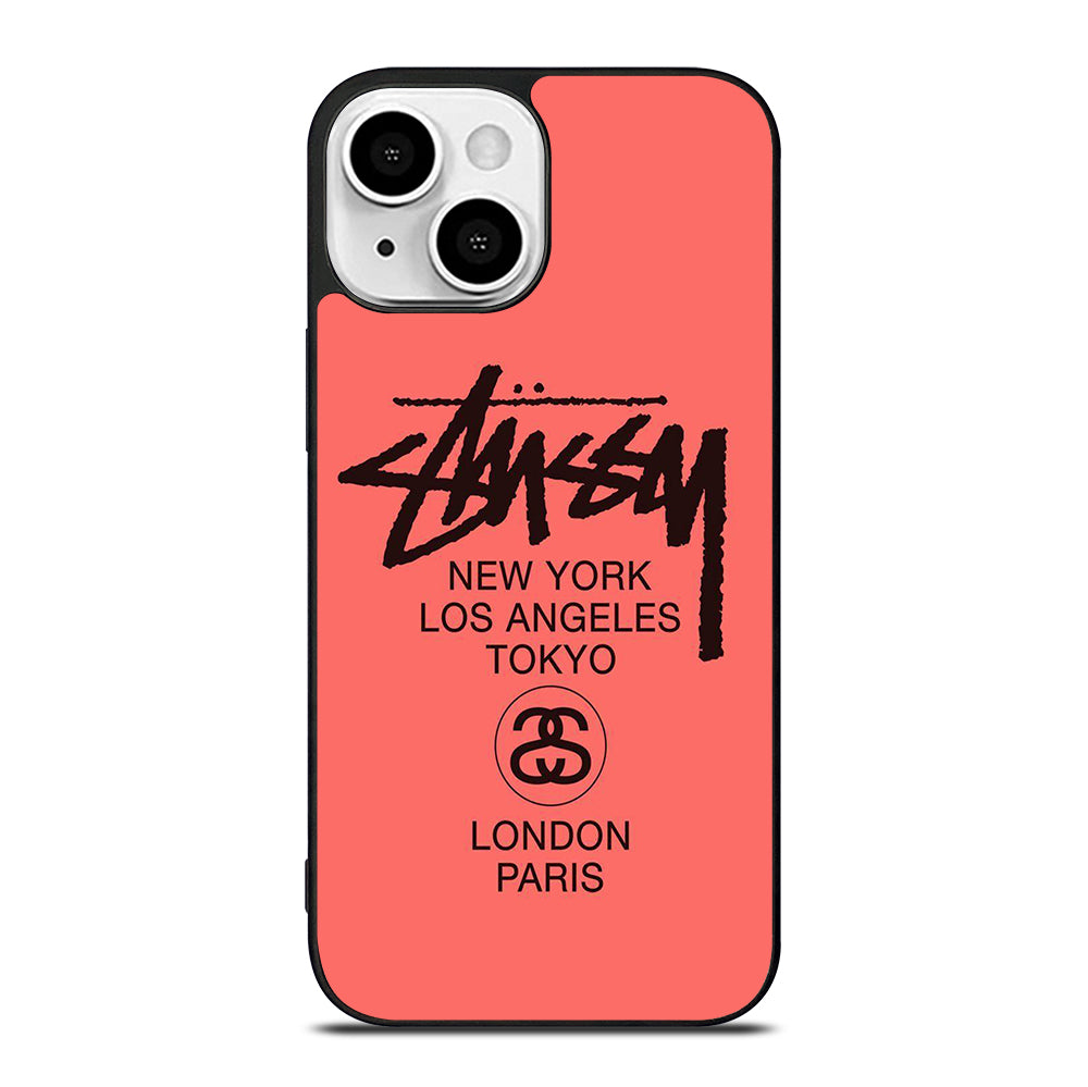 STUSSY CITY iPhone 13 Mini Case Cover