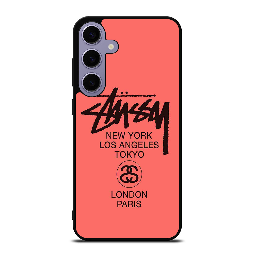 STUSSY CITY Samsung Galaxy S24 Plus Case Cover