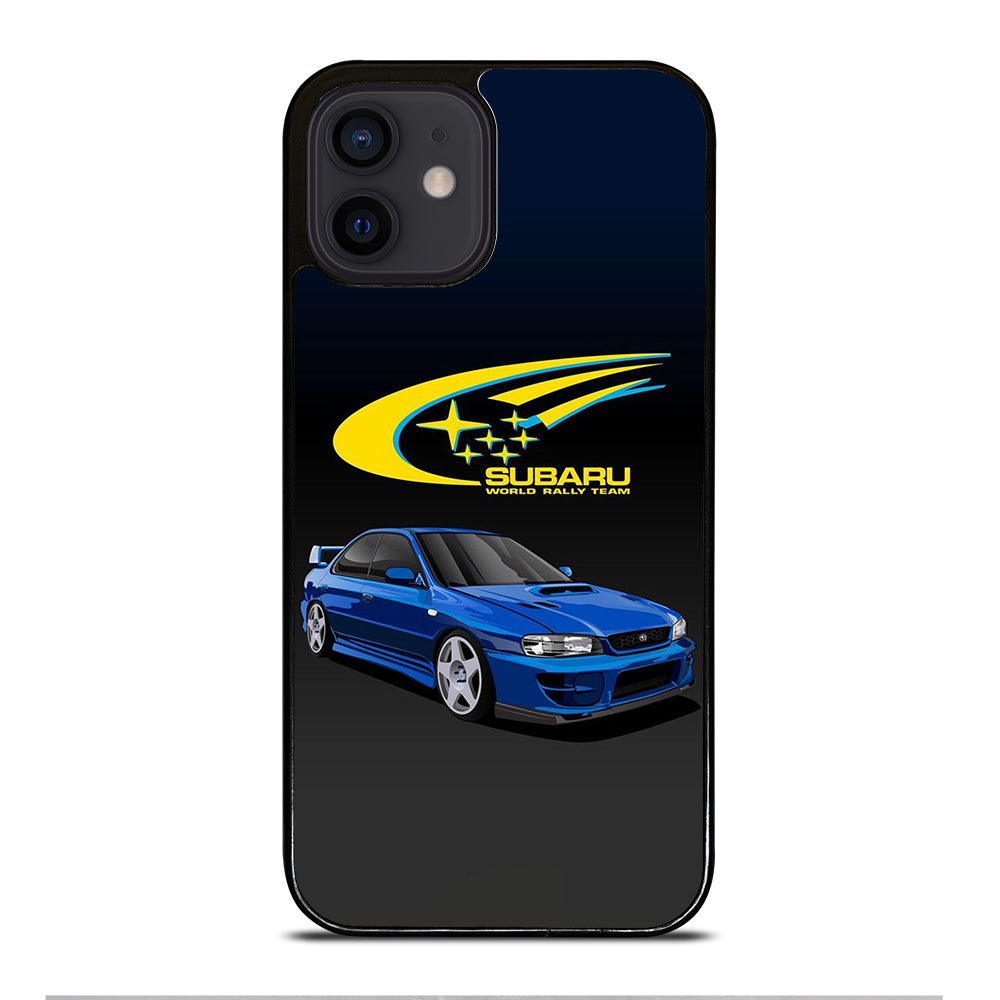 SUBARU BLUE CAR iPhone 12 Mini Case Cover
