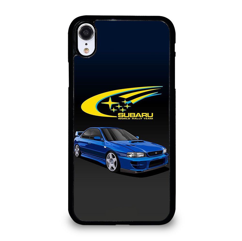 SUBARU BLUE CAR iPhone XR Case Cover