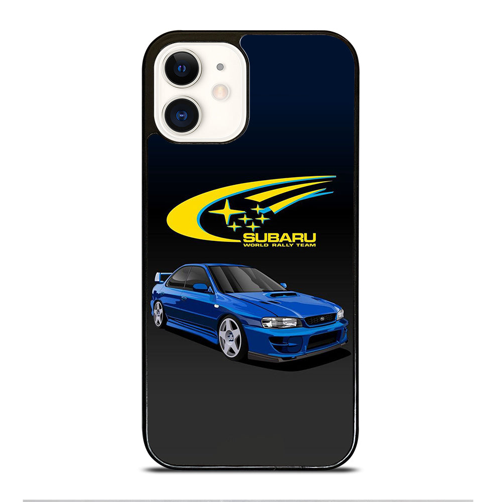 SUBARU BLUE CAR iPhone 12 Case Cover