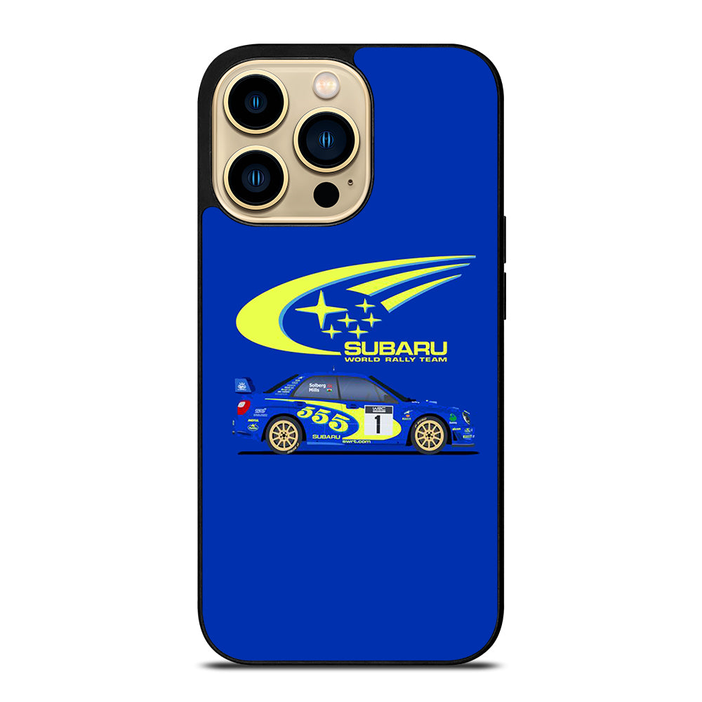 SUBARU LOGO CAR BLUE iPhone 14 Pro Max Case Cover