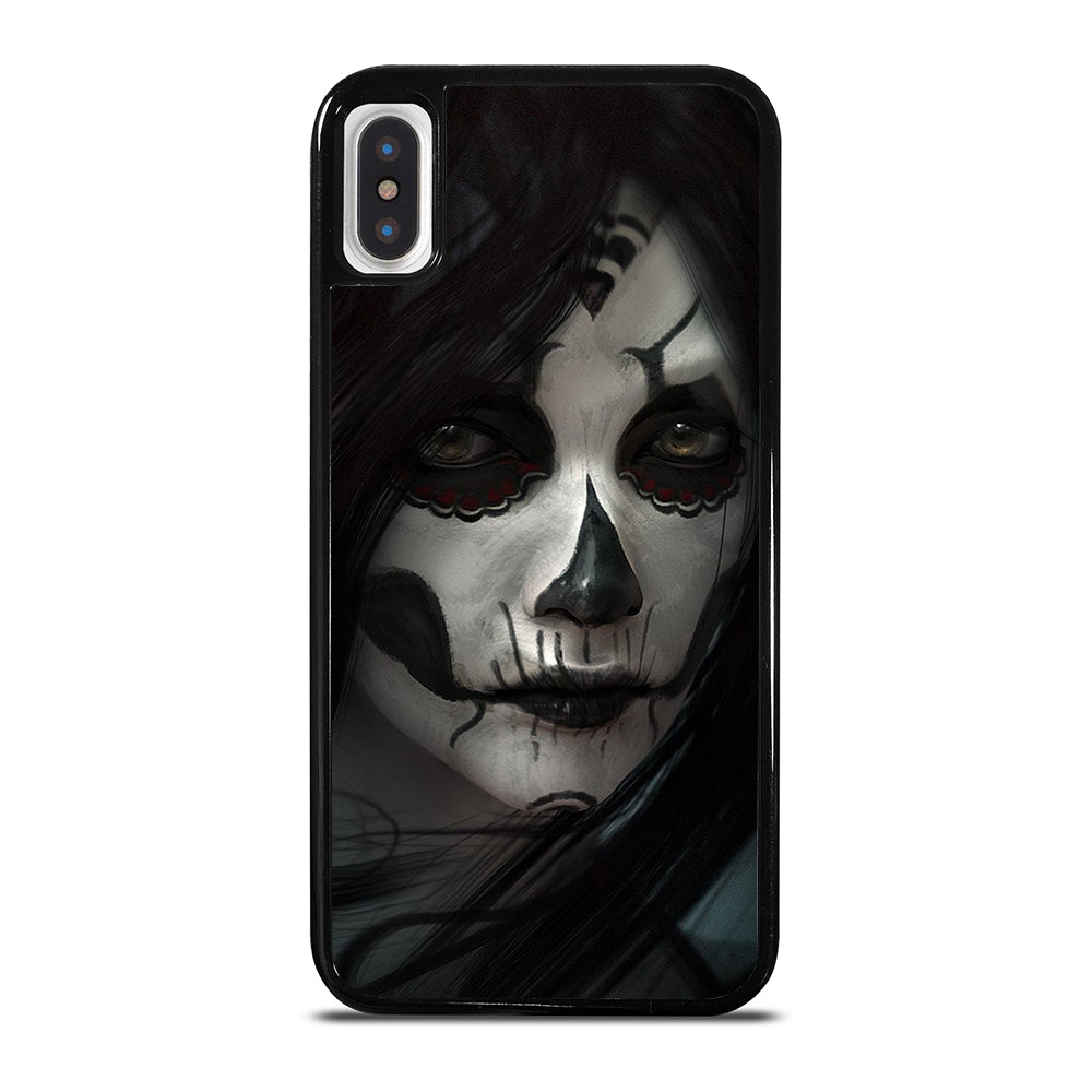 SUGAR SKULL FACE iPhone X / XS Case Cover