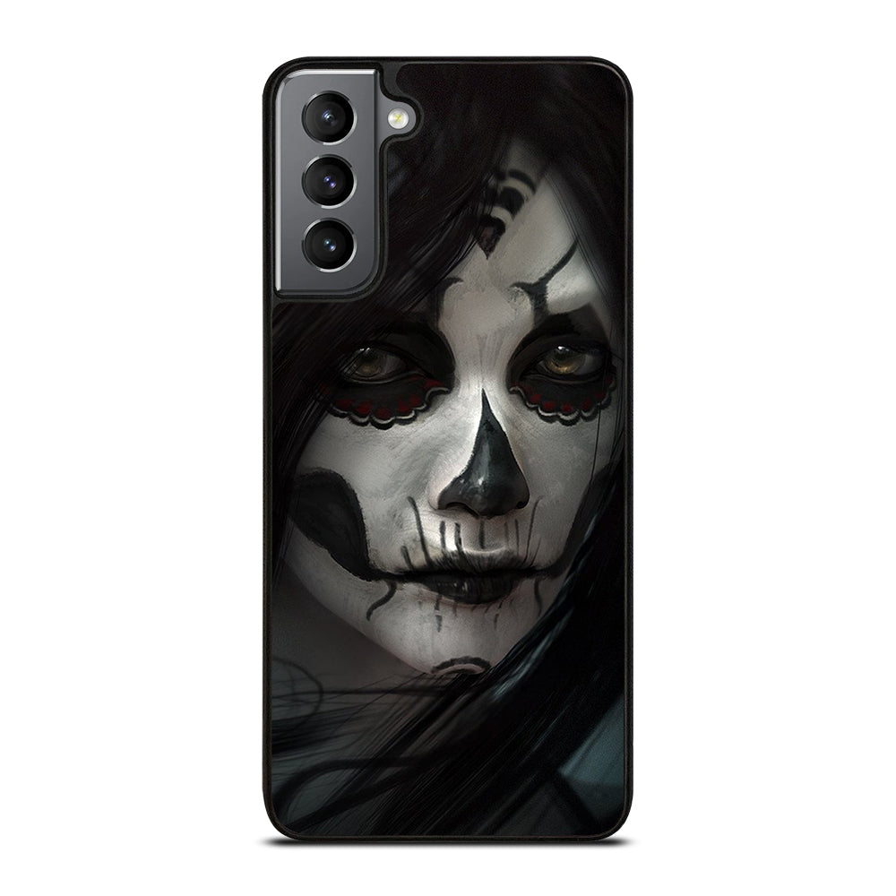 SUGAR SKULL FACE Samsung Galaxy S21 Plus Case Cover