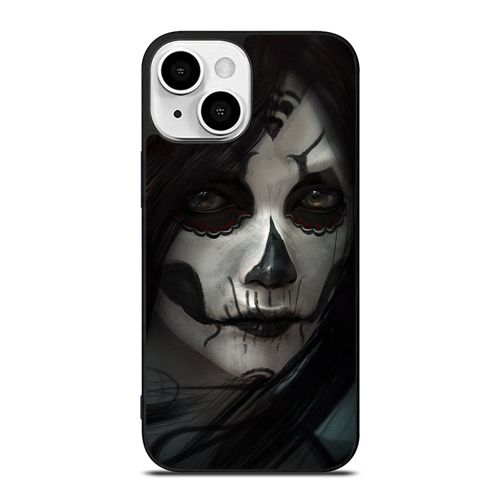 SUGAR SKULL FACE iPhone 13 Mini Case Cover