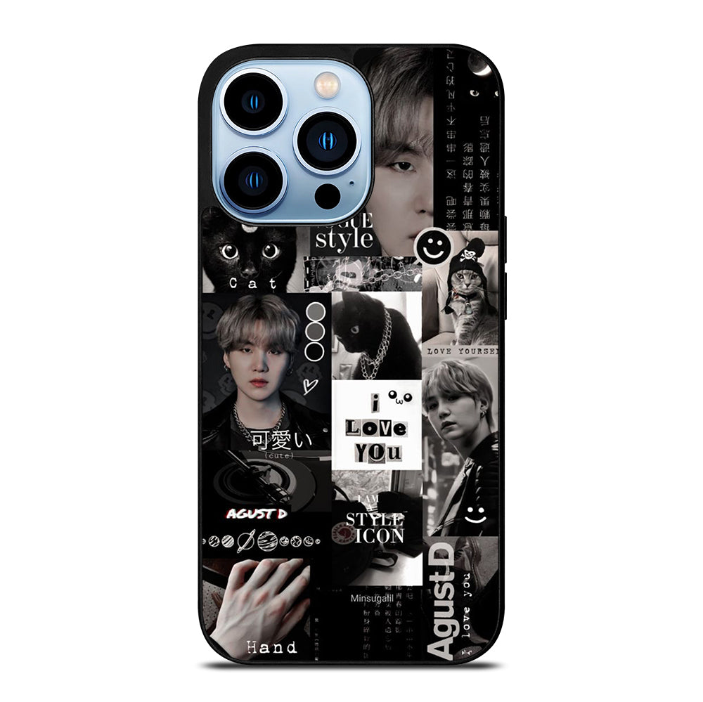 SUGA BTS COLLAGE 2 iPhone 13 Pro Max Case Cover