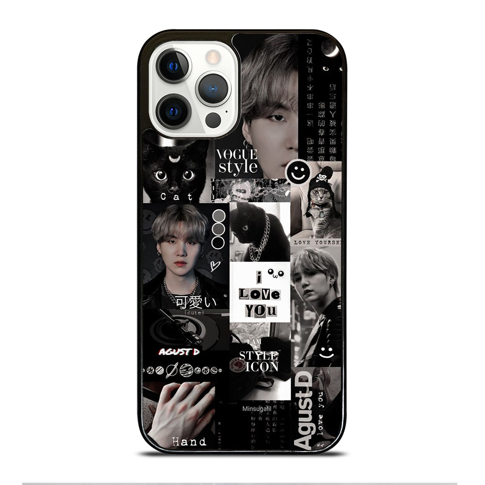 SUGA BTS COLLAGE 2 iPhone 12 Pro Case Cover