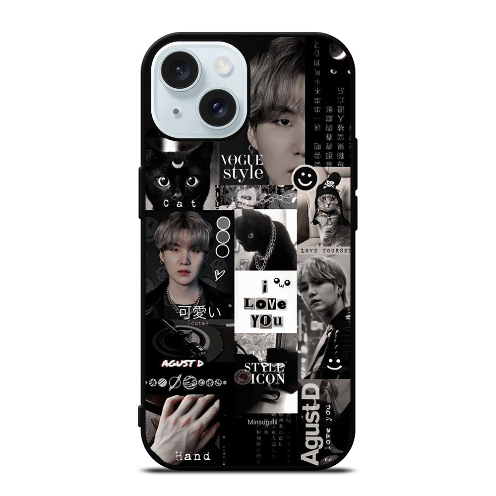 SUGA BTS COLLAGE 2 iPhone 15 Case Cover