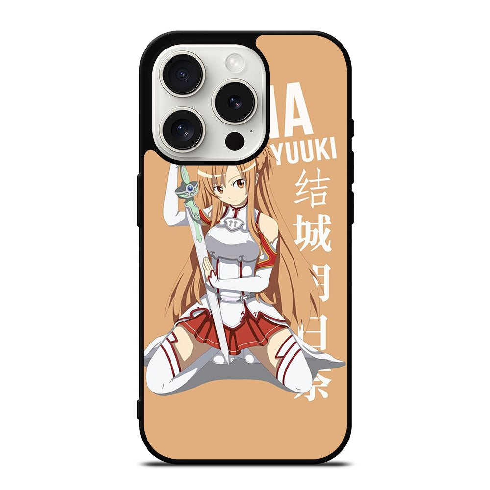SWORD ART ONLINE ASUNA YUUKI iPhone 15 Pro Case Cover