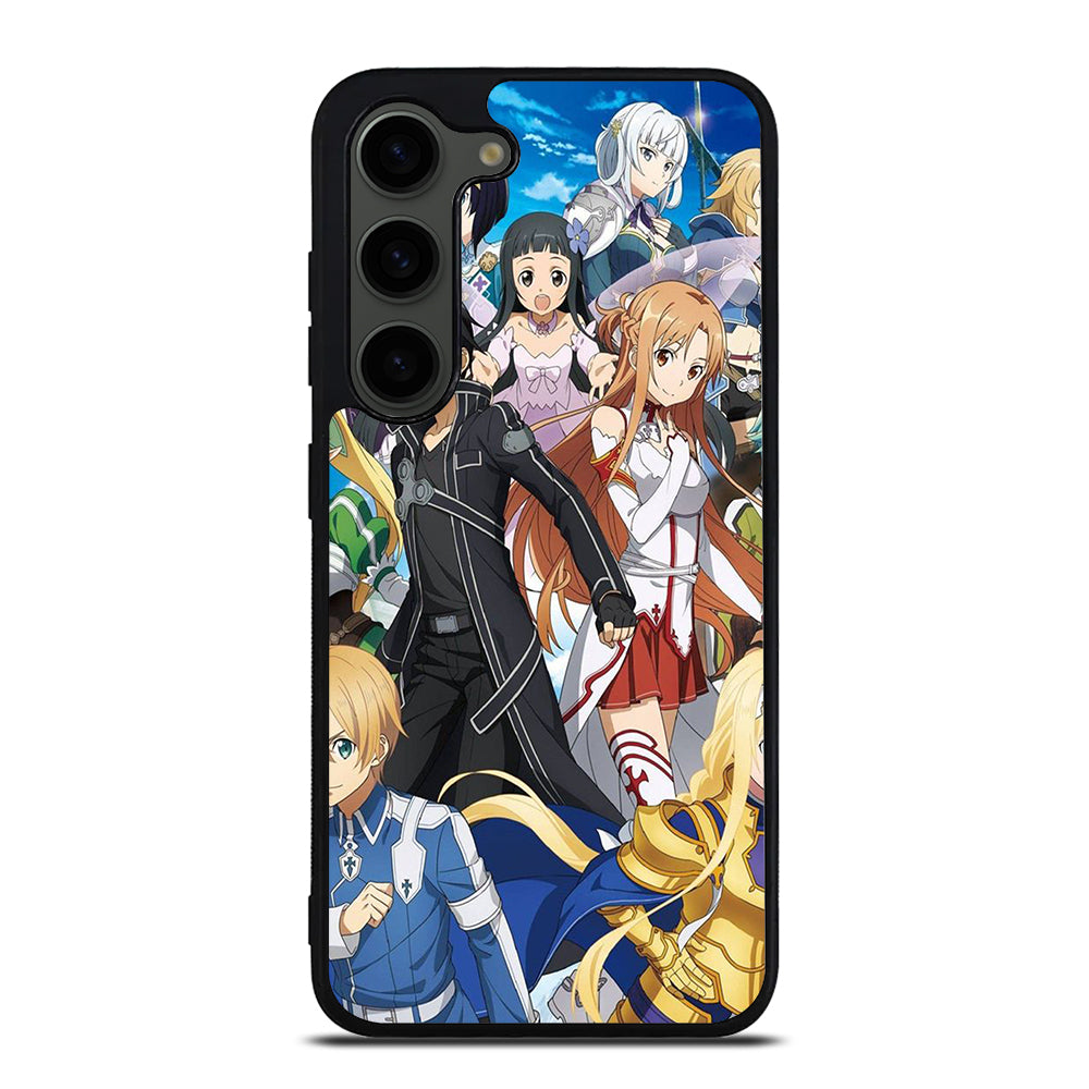 SWORD ART ONLINE CHARACTERS 1 Samsung Galaxy S23 Plus Case Cover