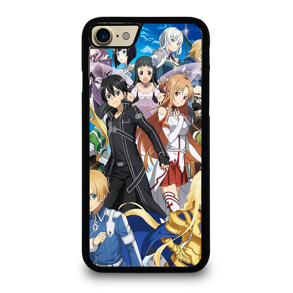 SWORD ART ONLINE CHARACTERS 1 iPhone 7 / 8 Case Cover