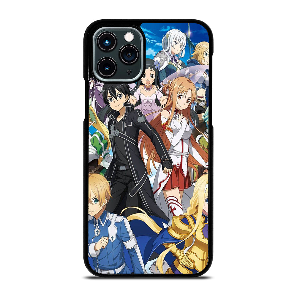 SWORD ART ONLINE CHARACTERS 1 iPhone 11 Pro Case Cover
