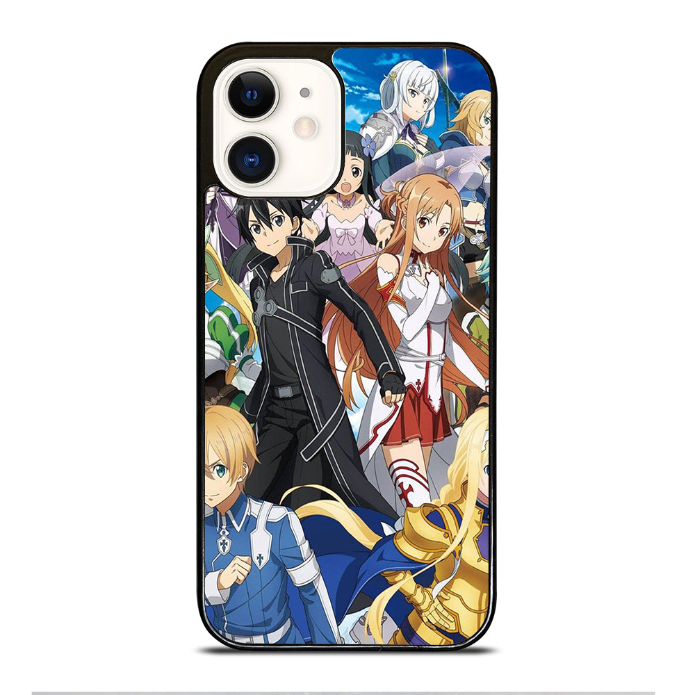 SWORD ART ONLINE CHARACTERS 1 iPhone 12 Case Cover