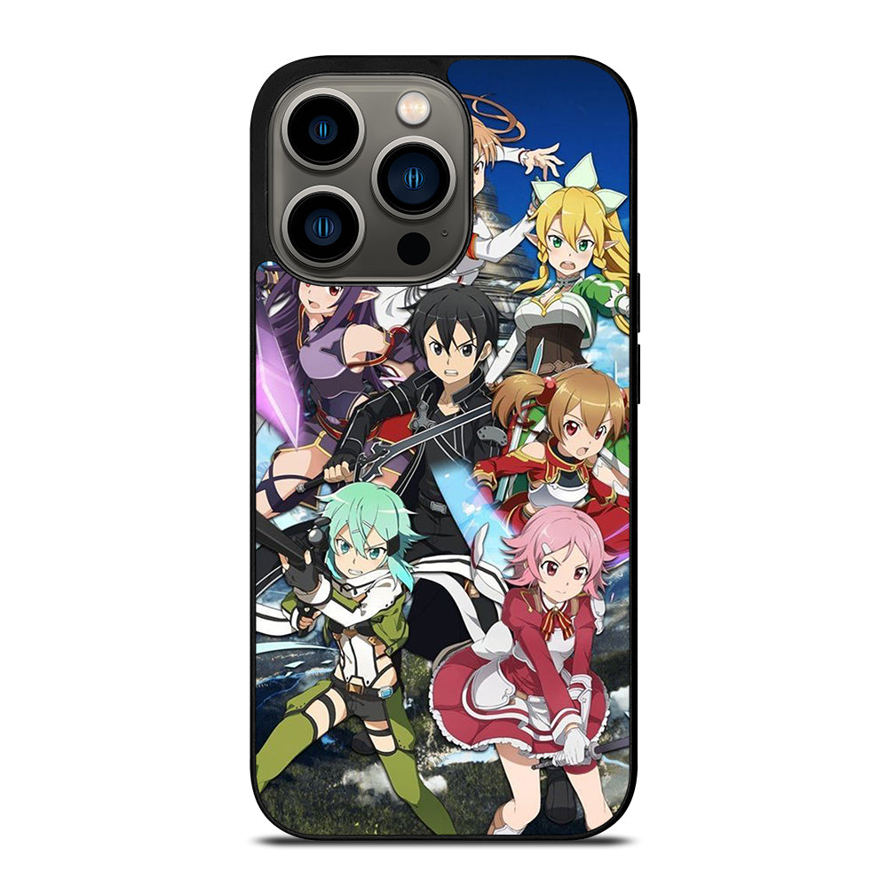 SWORD ART ONLINE CHARACTERS 2 iPhone 13 Pro Case Cover