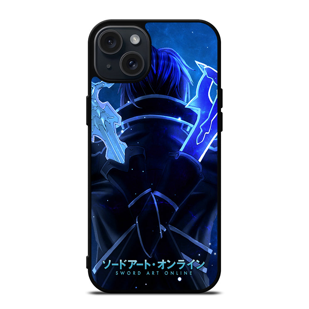 SWORD ART ONLINE GAME KIRITO iPhone 15 Plus Case Cover