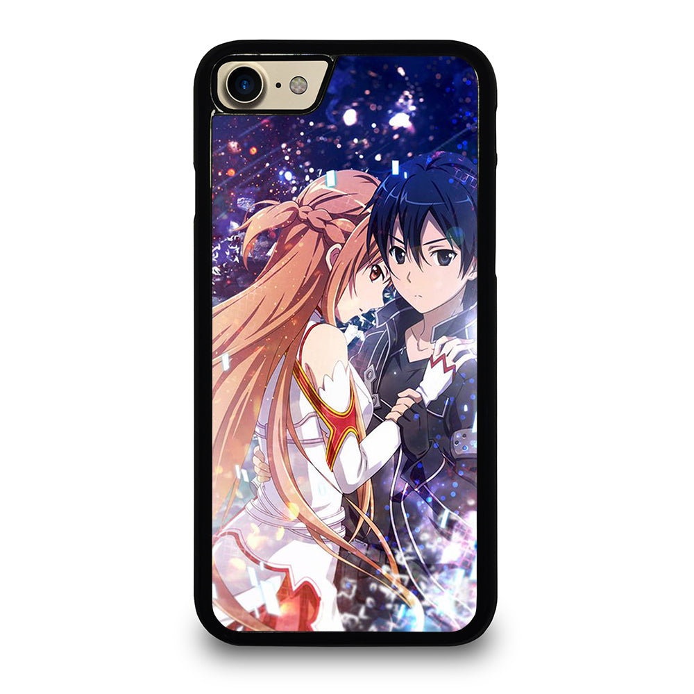SWORD ART ONLINE KIRITO AND ASUNA LOVE ANIME iPhone 7 / 8 Case Cover