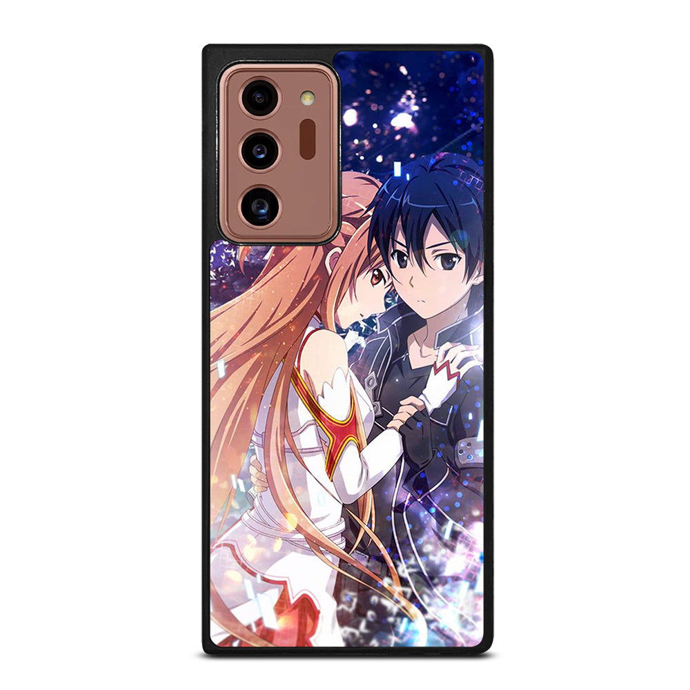 SWORD ART ONLINE KIRITO AND ASUNA LOVE ANIME Samsung Galaxy Note 20 Ultra Case Cover