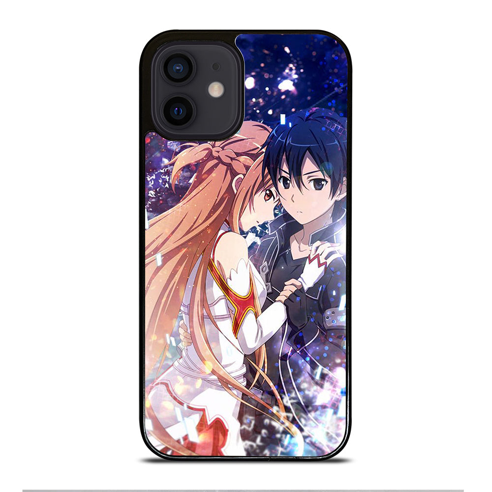 SWORD ART ONLINE KIRITO AND ASUNA LOVE ANIME iPhone 12 Mini Case Cover