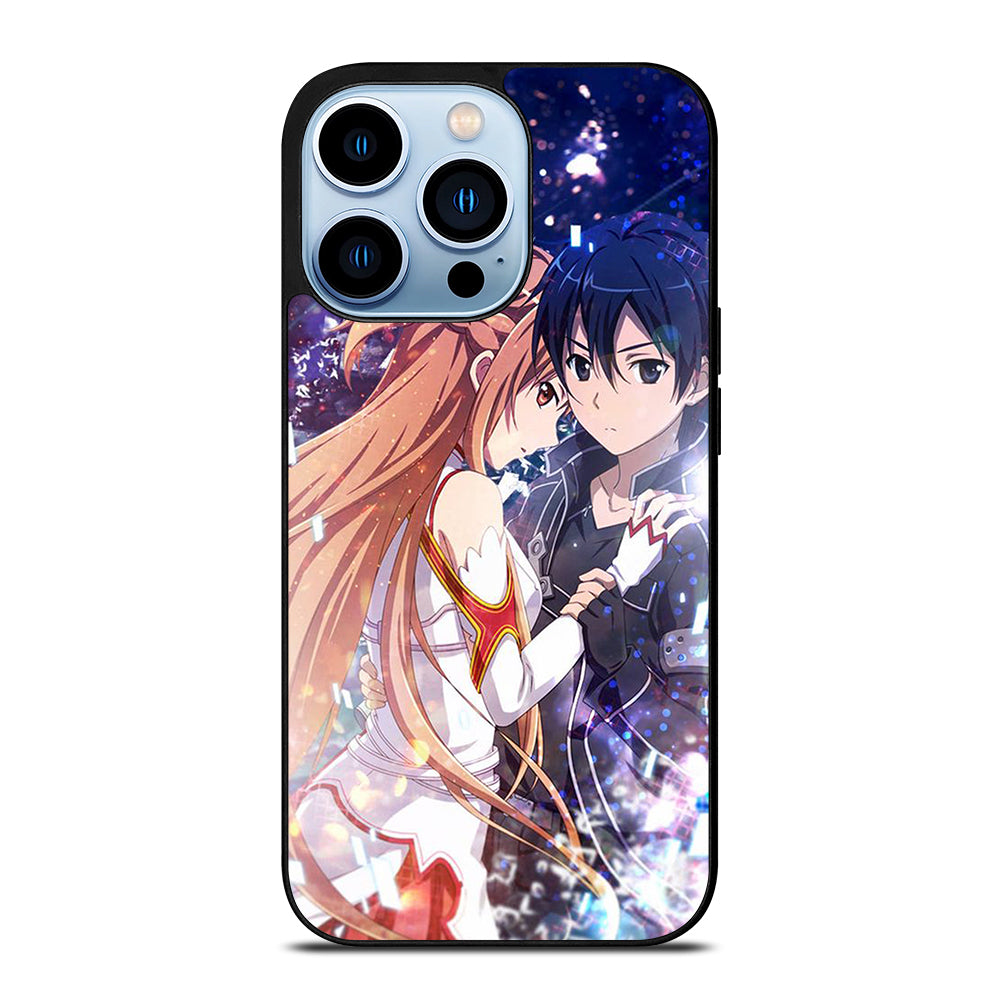 SWORD ART ONLINE KIRITO AND ASUNA LOVE ANIME iPhone 13 Pro Max Case Cover