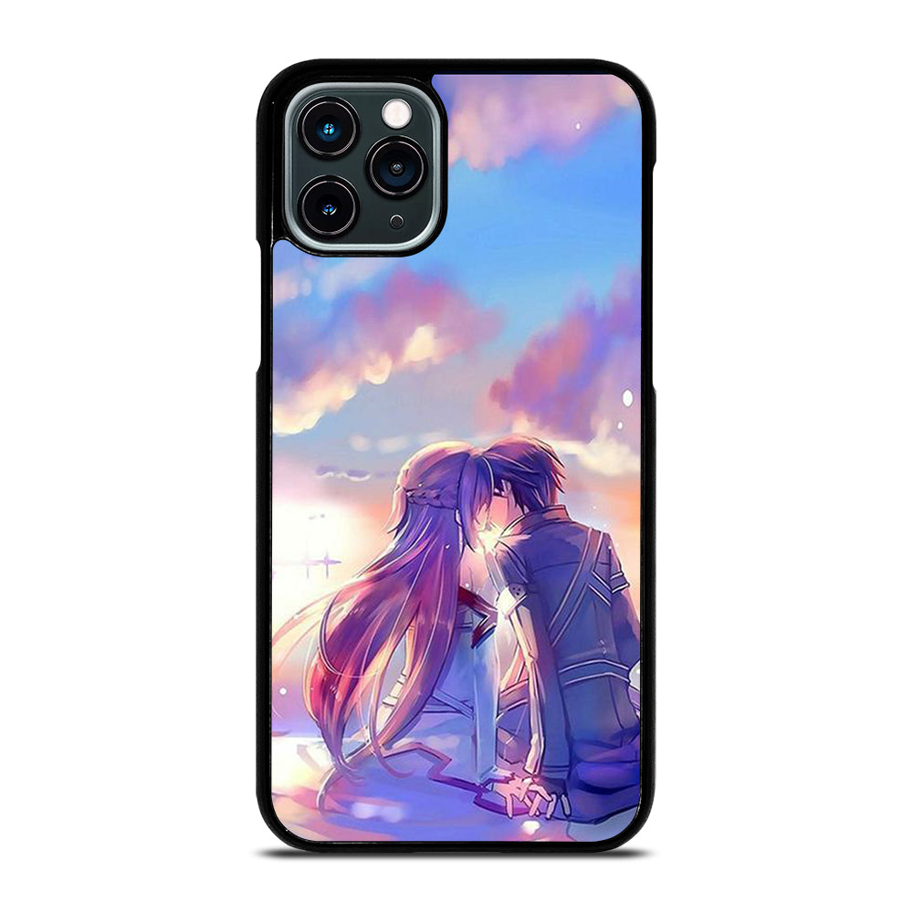 SWORD ART ONLINE KIRITO AND ASUNA LOVE ART iPhone 11 Pro Case Cover