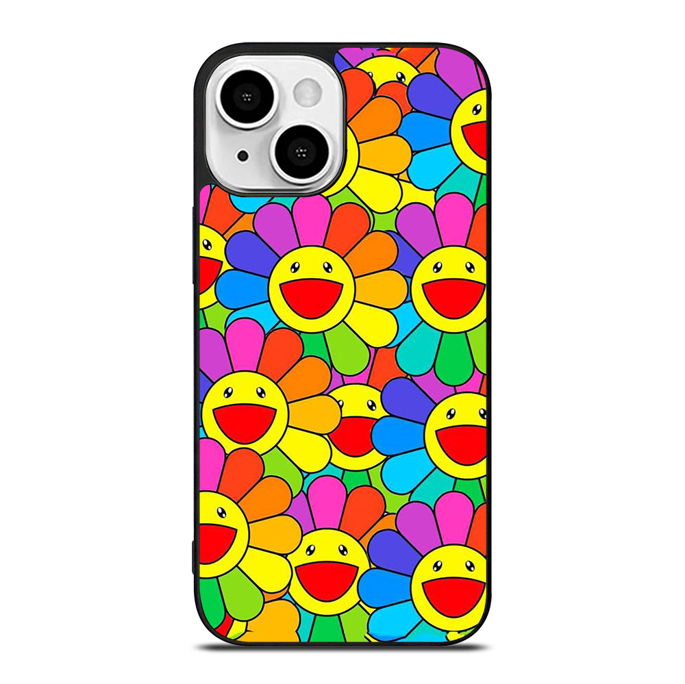 TAKASHI MURAKAMI FLOWERS COLLAGE 1 iPhone 13 Mini Case Cover