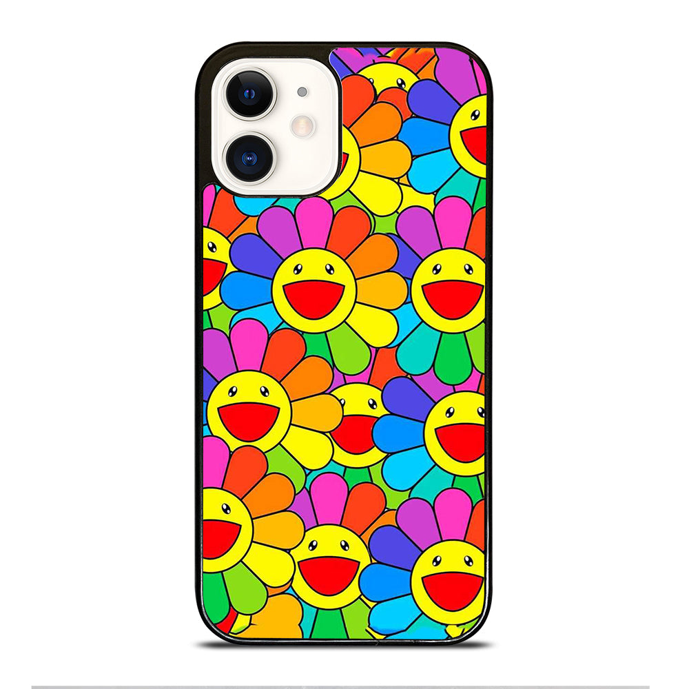 TAKASHI MURAKAMI FLOWERS COLLAGE 1 iPhone 12 Case Cover