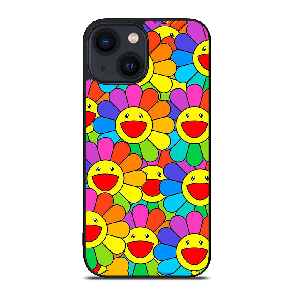 TAKASHI MURAKAMI FLOWERS COLLAGE 1 iPhone 14 Plus Case Cover