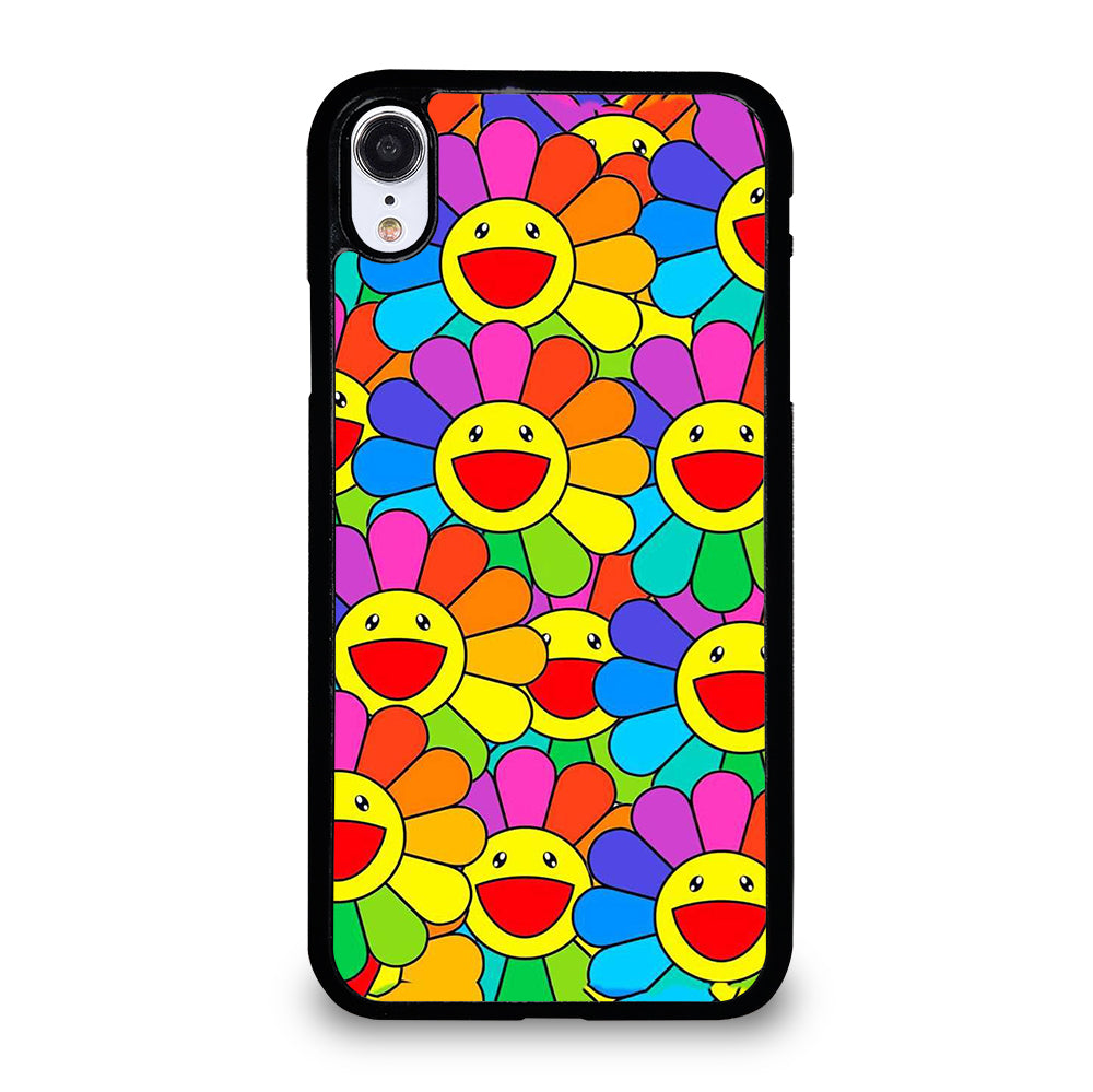 TAKASHI MURAKAMI FLOWERS COLLAGE 1 iPhone XR Case Cover