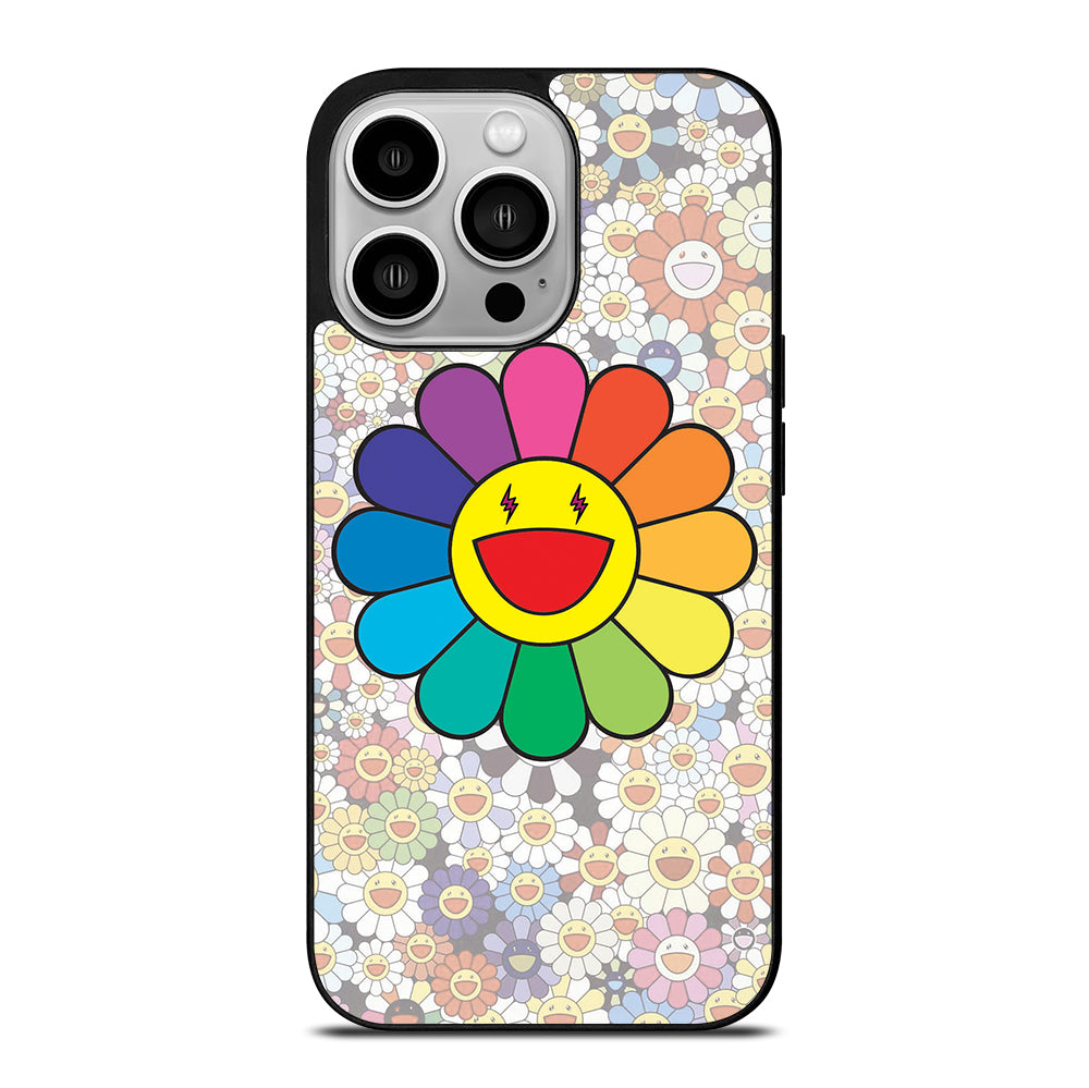 TAKASHI MURAKAMI FLOWERS COLLAGE 2 iPhone 14 Pro Case Cover