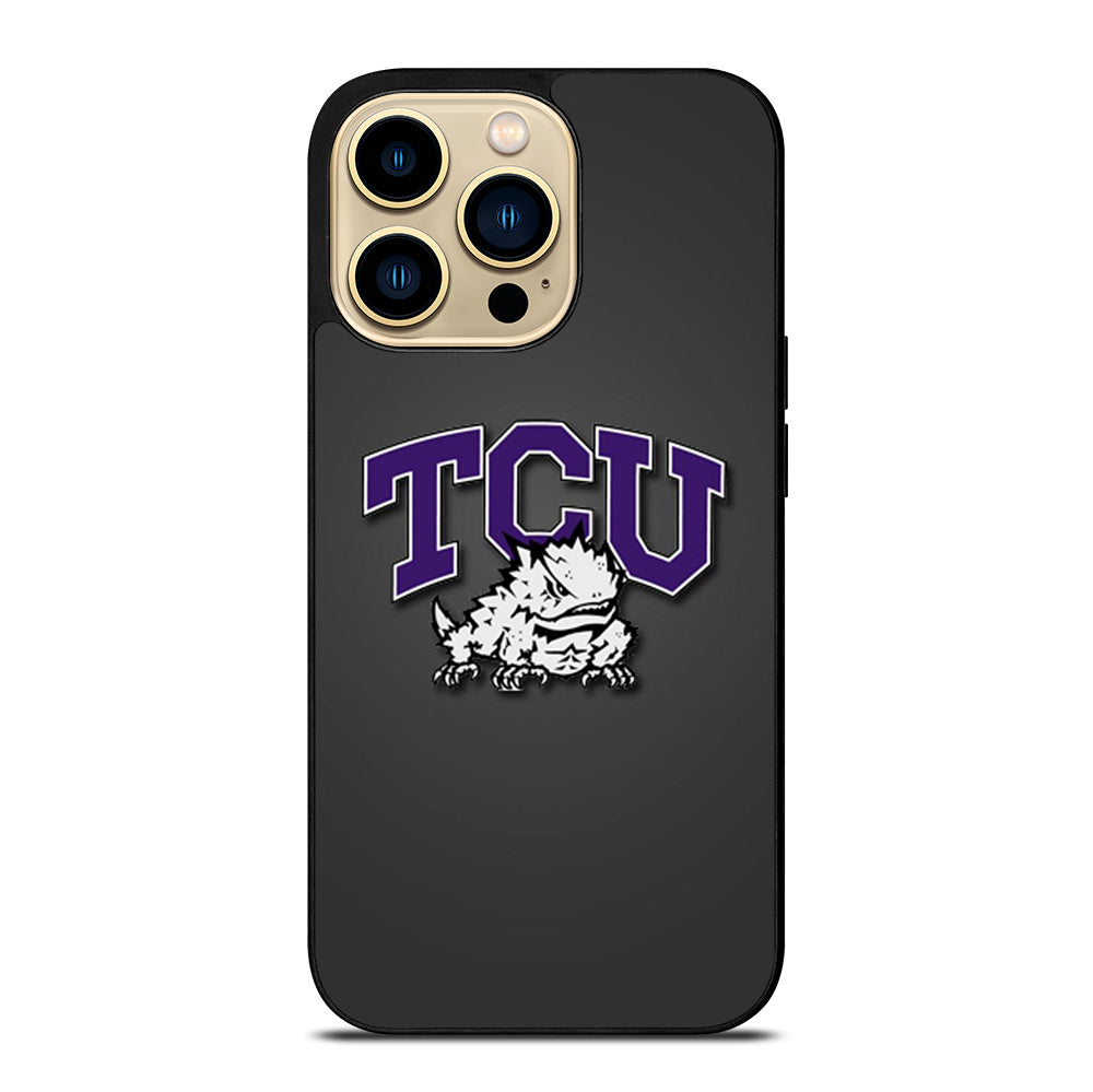 TCU HORNED FROGS LOGO iPhone 14 Pro Max Case Cover