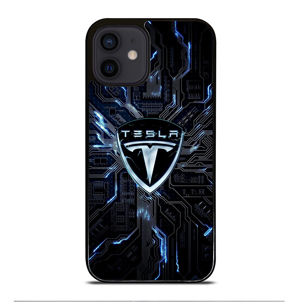 TESLA LOGO 2 iPhone 12 Mini Case Cover