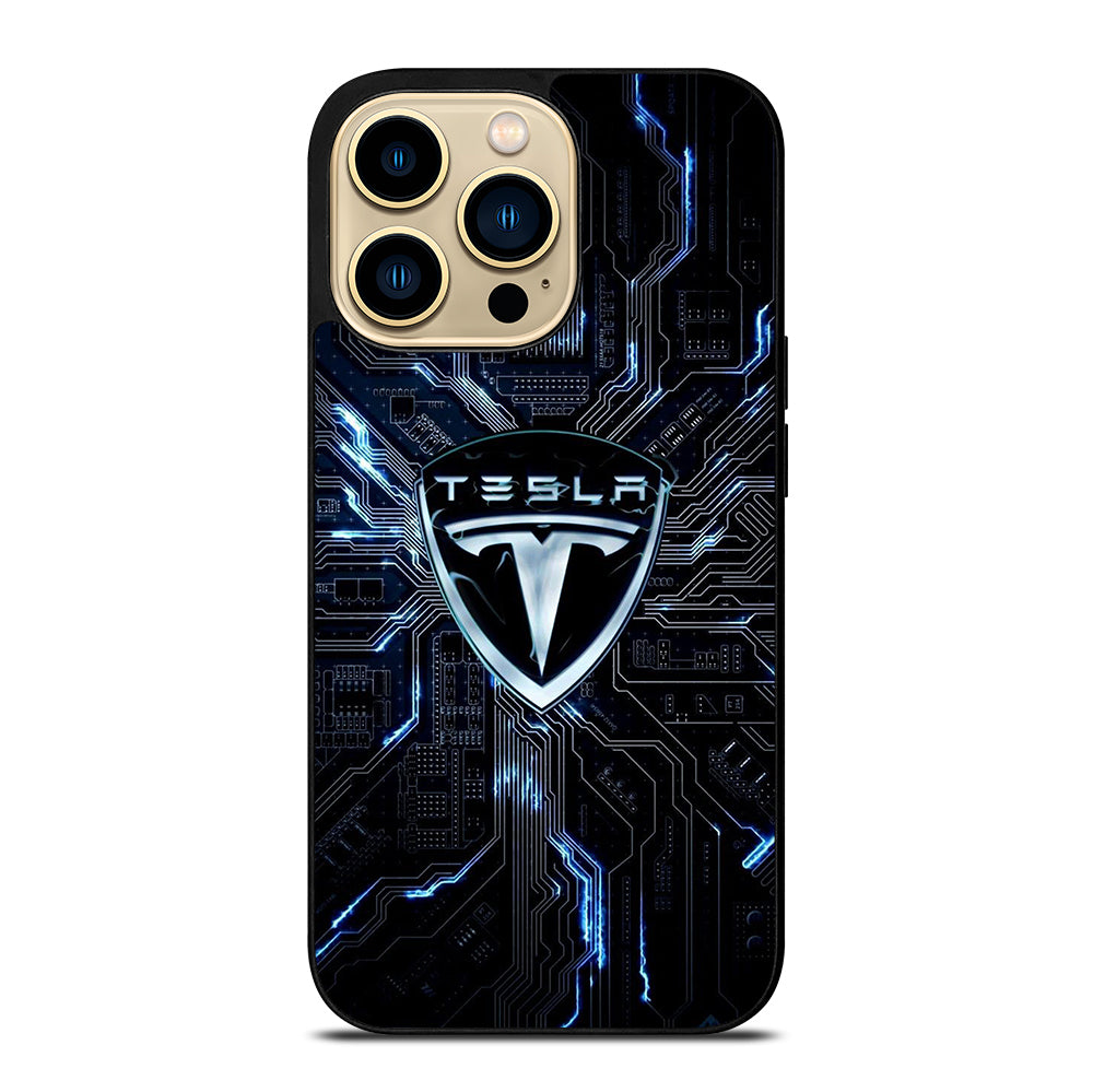 TESLA LOGO 2 iPhone 14 Pro Max Case Cover