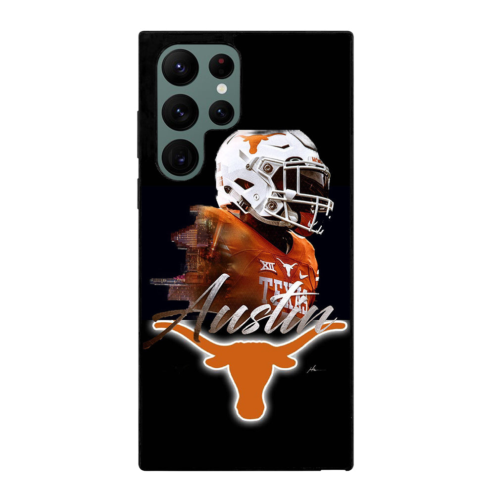 TEXAS LONGHORNS FOOTBALL Samsung Galaxy S22 Ultra Case Cover