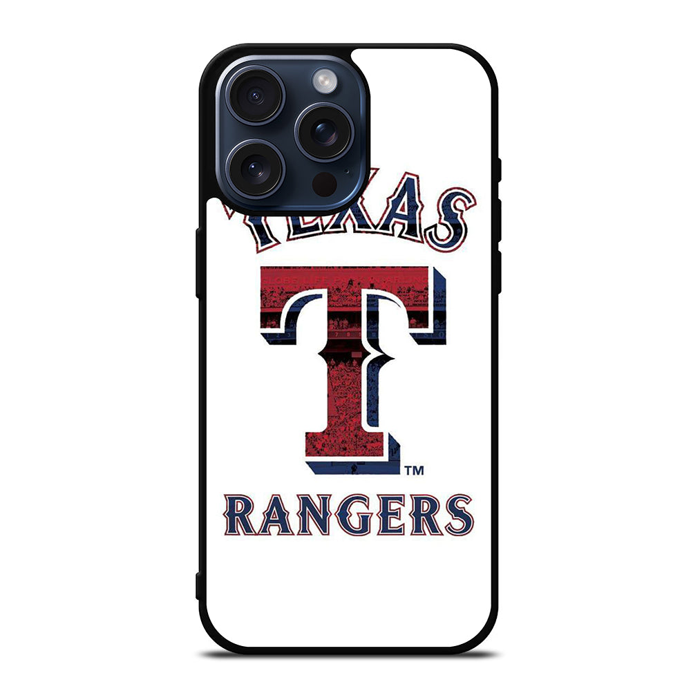 TEXAS RANGERS LOGO MLB BASEBALL iPhone 15 Pro Max Case Cover